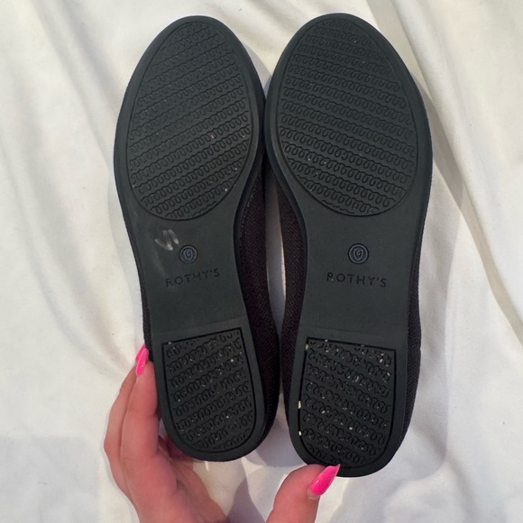 Rothy's Black Women's Shoes 6.5 - Picture 2 of 4